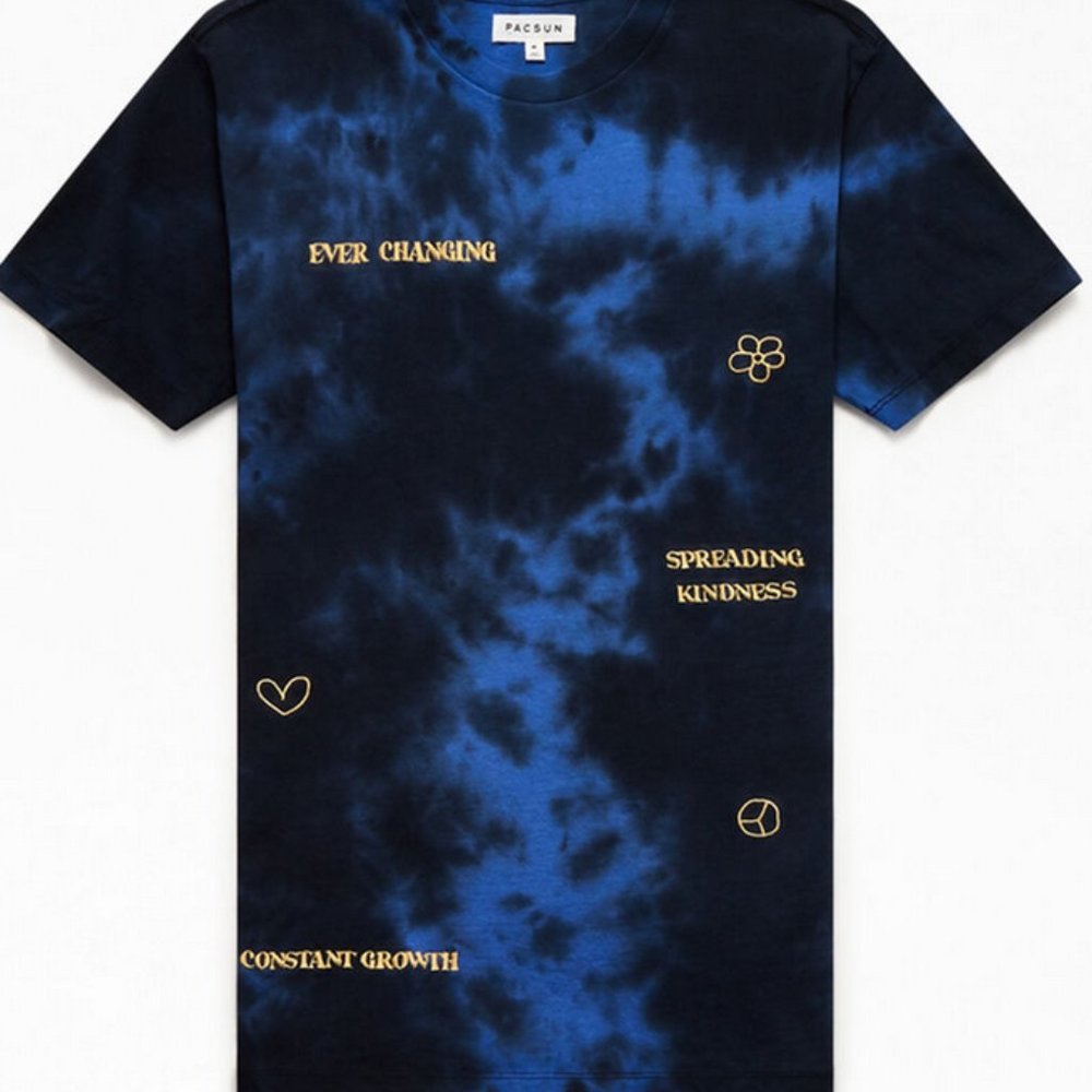 PacSun Everchanging Center Short Sleeve T-Shirt Mens Sz M - Spreading Kindness